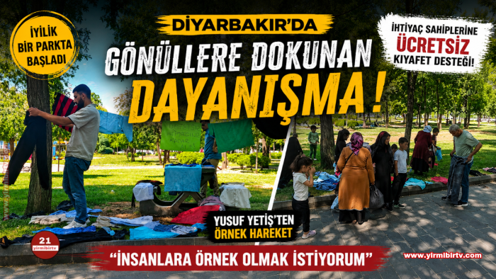 Mağazadan Alamayana Parktan Destek: Diyarbakır'da Örnek Dayanışma